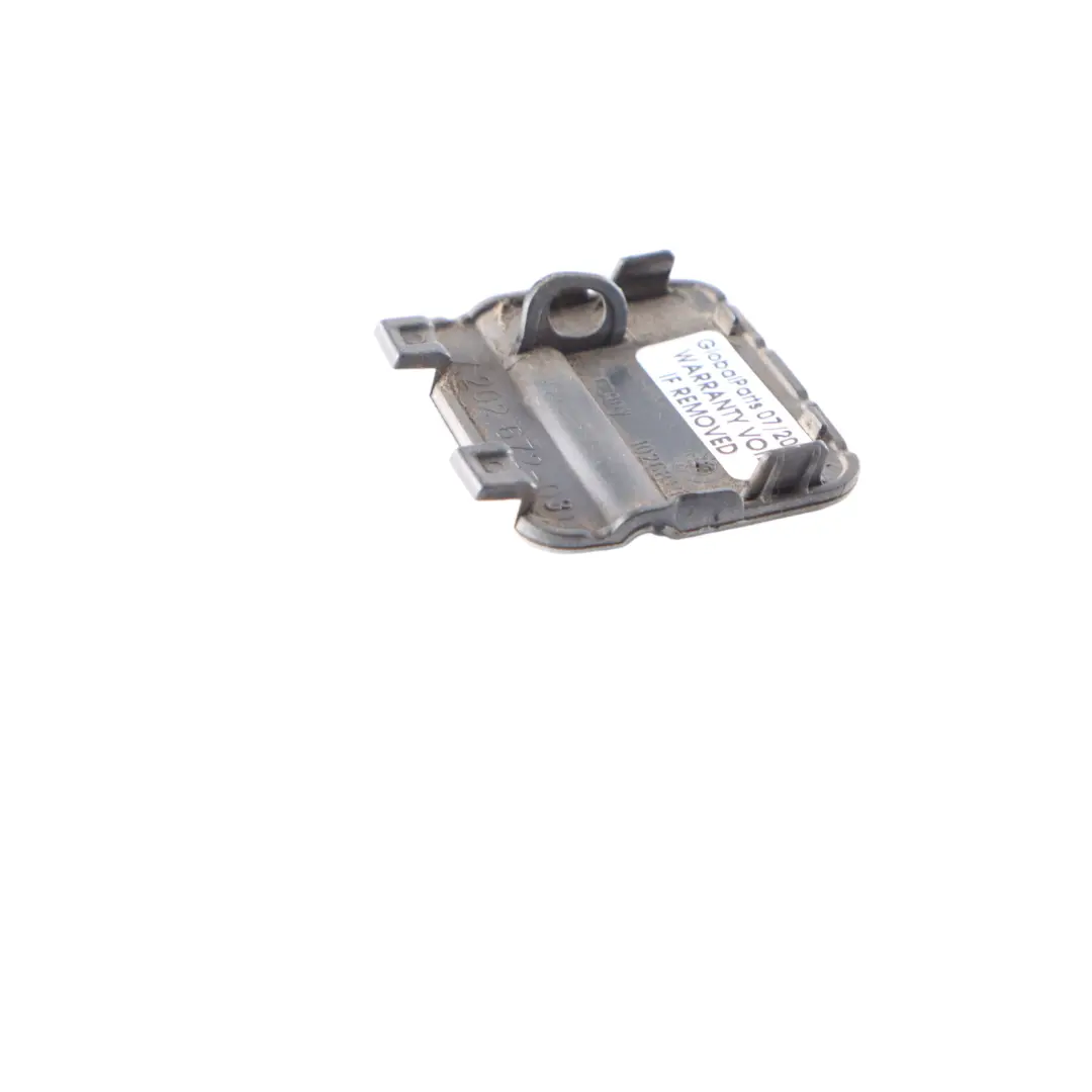 BMW E91 LCI Flap Towing Eye Rear Bumper Cover Trim Titan Silver - 354 7202672 - SKU 0036882-TS - Part number 0036882