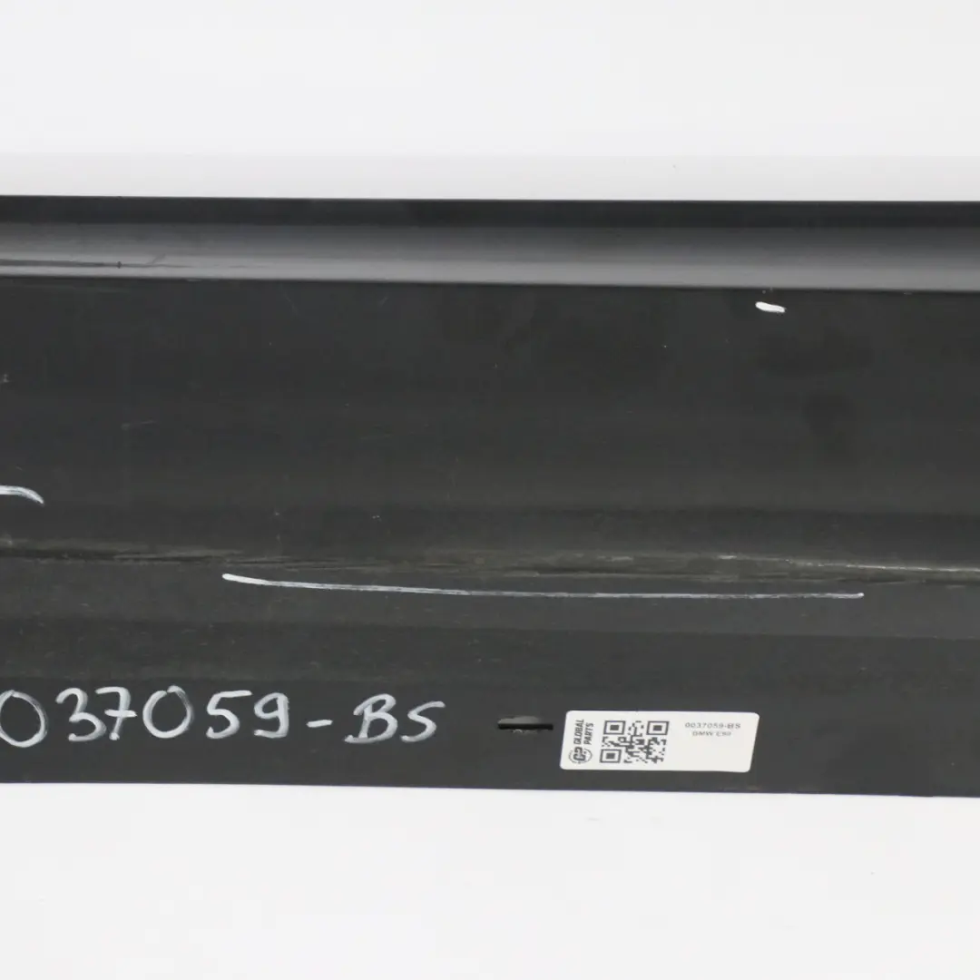 BMW E90 E91 LCI Próg Lewy Listwa Progowa Nakładka Black Sapphire - 475 - SKU 0037059-BS - Numer Części 0037059