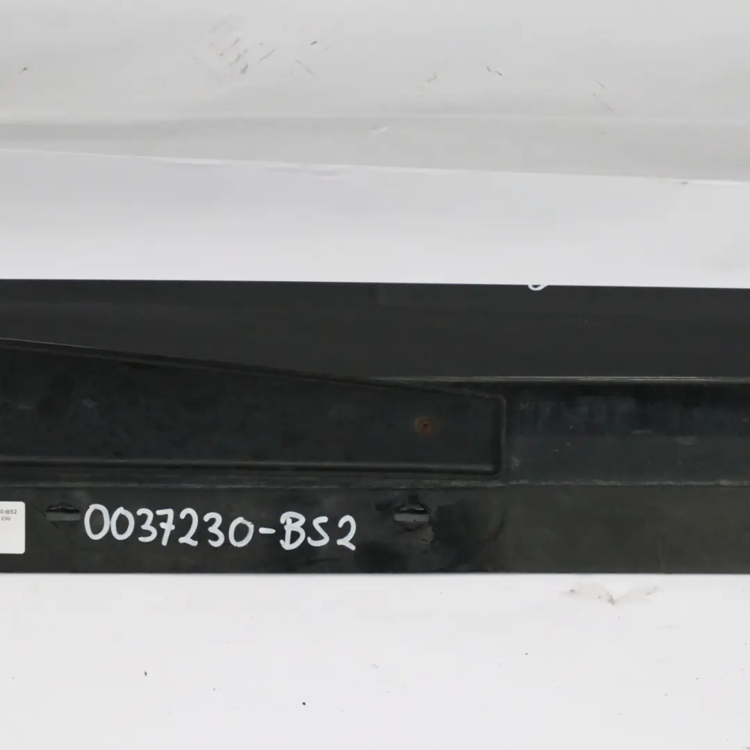 BMW E90 LCI Side Skirt M Sport Sill Strip Right O/S Black Sapphire Metallic 475 - SKU 0037230-BS2 - Part number 0037230