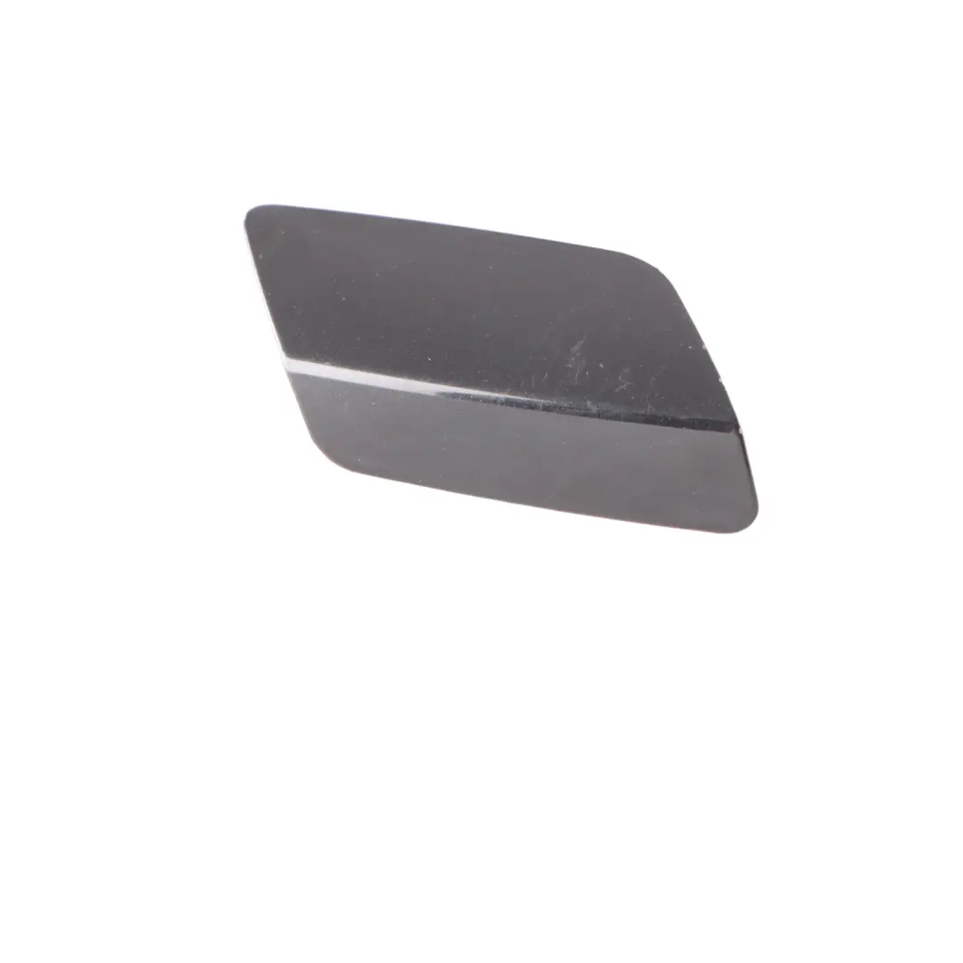 BMW E92 LCI Headlight Spray Nozzle Cover Flap Right O/S Azurit Black S34 7253394 - SKU 0038568-AZB - Part number 0038568