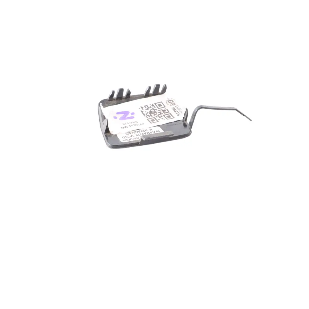 Ojo Remolque BMW F20 F21 Faldón Parachoques Delantero Gris Mineral - B39 para con número de pieza 0038861 Ojo Remolque BMW F20 F21 Faldón Parachoques Delantero Gris Mineral - B39 - SKU 0038861-MG - Número de pieza 0038861