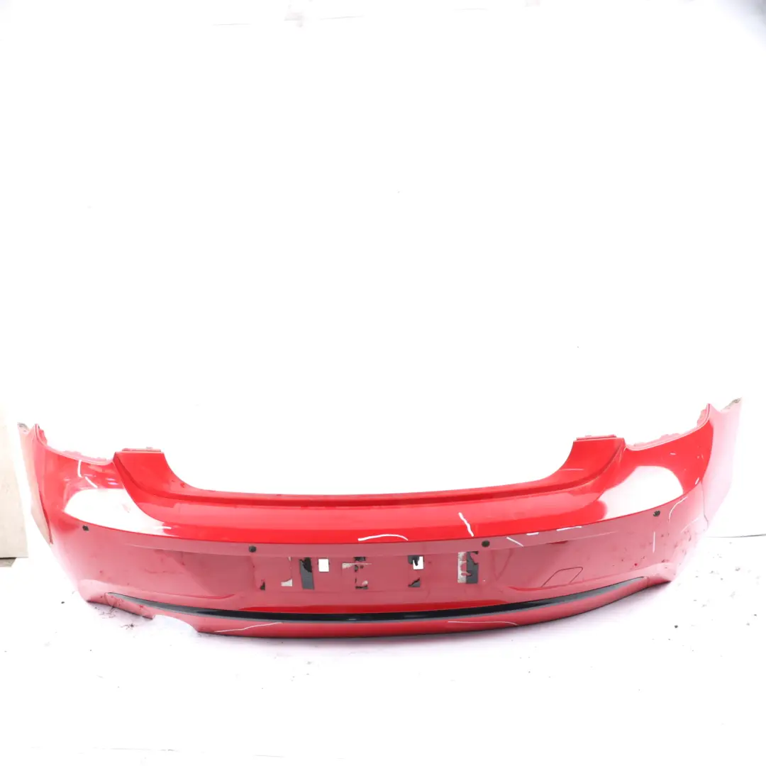 Bumper Rear Sport Line Trim Panel Karmesinrot Crimson Red - A61 to BMW F20 F21 with Part number 0038878 BMW F20 F21 Bumper Rear Sport Line Trim Panel Karmesinrot Crimson Red - A61 - SKU 0038878-KAR1 - Part number 0038878