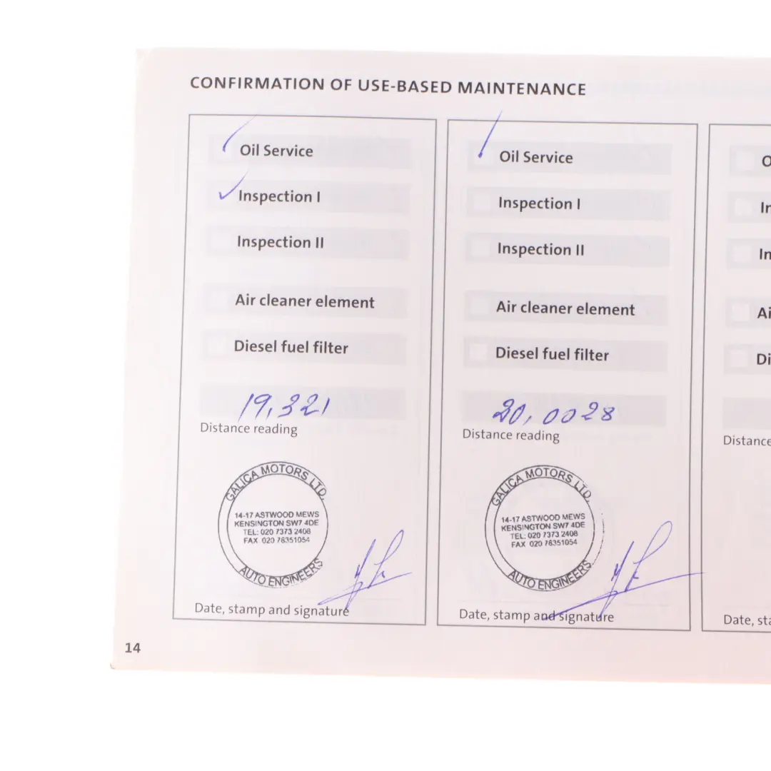 Mini R50 R53 Owner's Handbook Service Booklet Set Pouch Case - SKU 0156447-3 - Part number 0156447