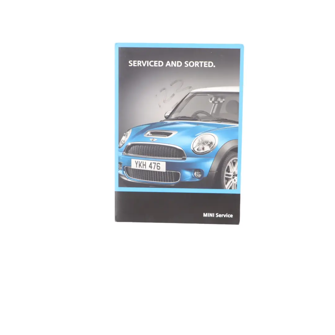 Mini R50 R53 Owner's Handbook Service Booklet Set Pouch Case - SKU 0156447-3 - Part number 0156447
