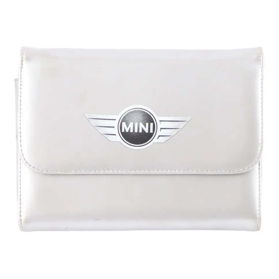 Mini Cooper R50 R53 Owner's Handbook Instructions Pouch Case Wallet Set - SKU 0156881-1 - Part number 0156881