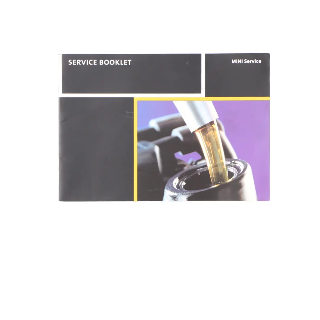 Mini Cooper R50 R53 Owner's Handbook Instructions Pouch Case Wallet Set - SKU 0156881-1 - Part number 0156881