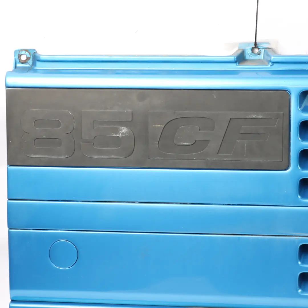 85CF Front Hood Bonnet Radiator Grille Trim Panel Cover Jamaica Blue to DAF with Part number 0159534 DAF 85CF Front Hood Bonnet Radiator Grille Trim Panel Cover Jamaica Blue - SKU 0159534 - Part number 0159534