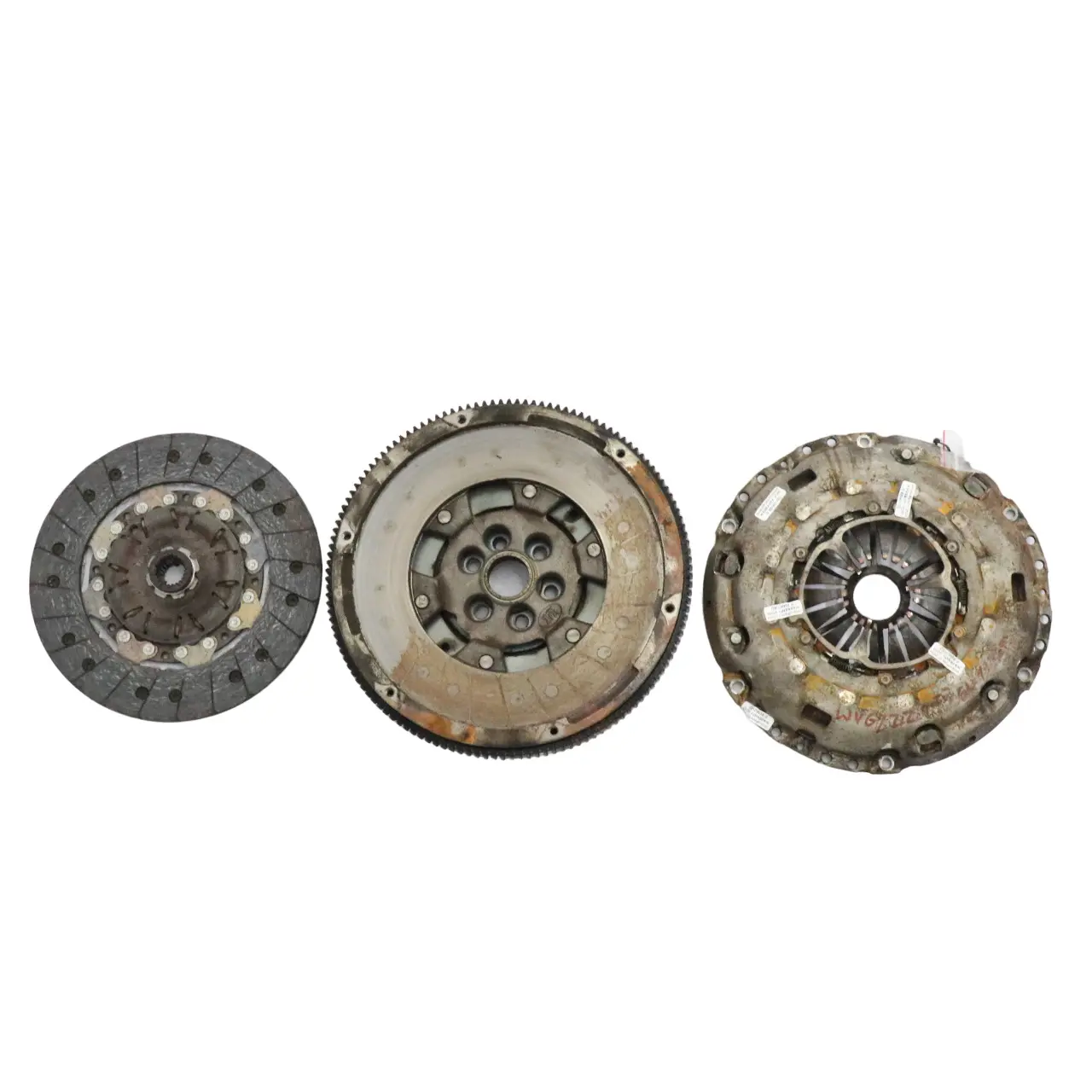 VW Touran 1T Audi A3 8P Zwei Massen Schwungrad Kupplungs Satz 022141015S