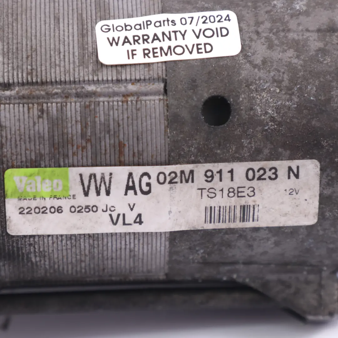 Volkswagen Touran Moteur De Démarrage - SKU 02M911023N - Numéro de pièce 02M911023N