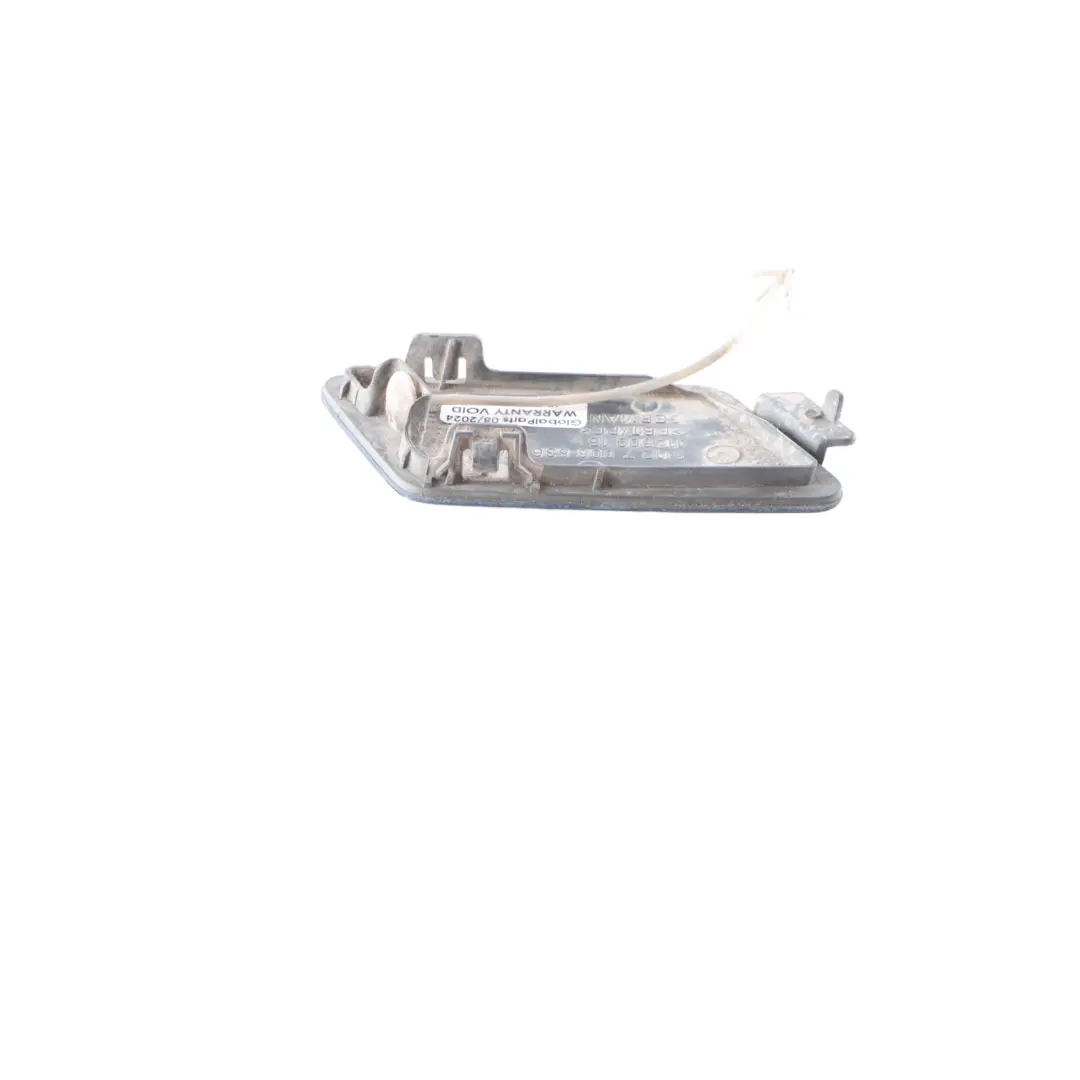 BMW E63 E64 Flap Towing Eye Rear Bumper Mystic Blue Metallic - A07 - SKU 0306436-MYS - Part number 0306436