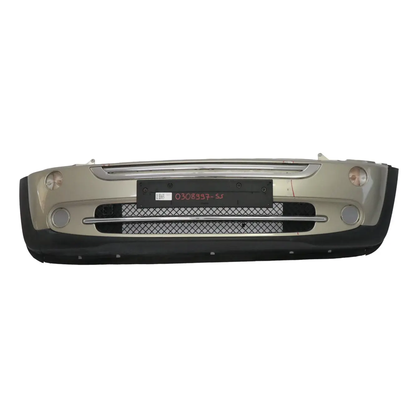 Mini R50 R52 Parachoques Delantero Completo Revestimiento Sparkling Silver - A60