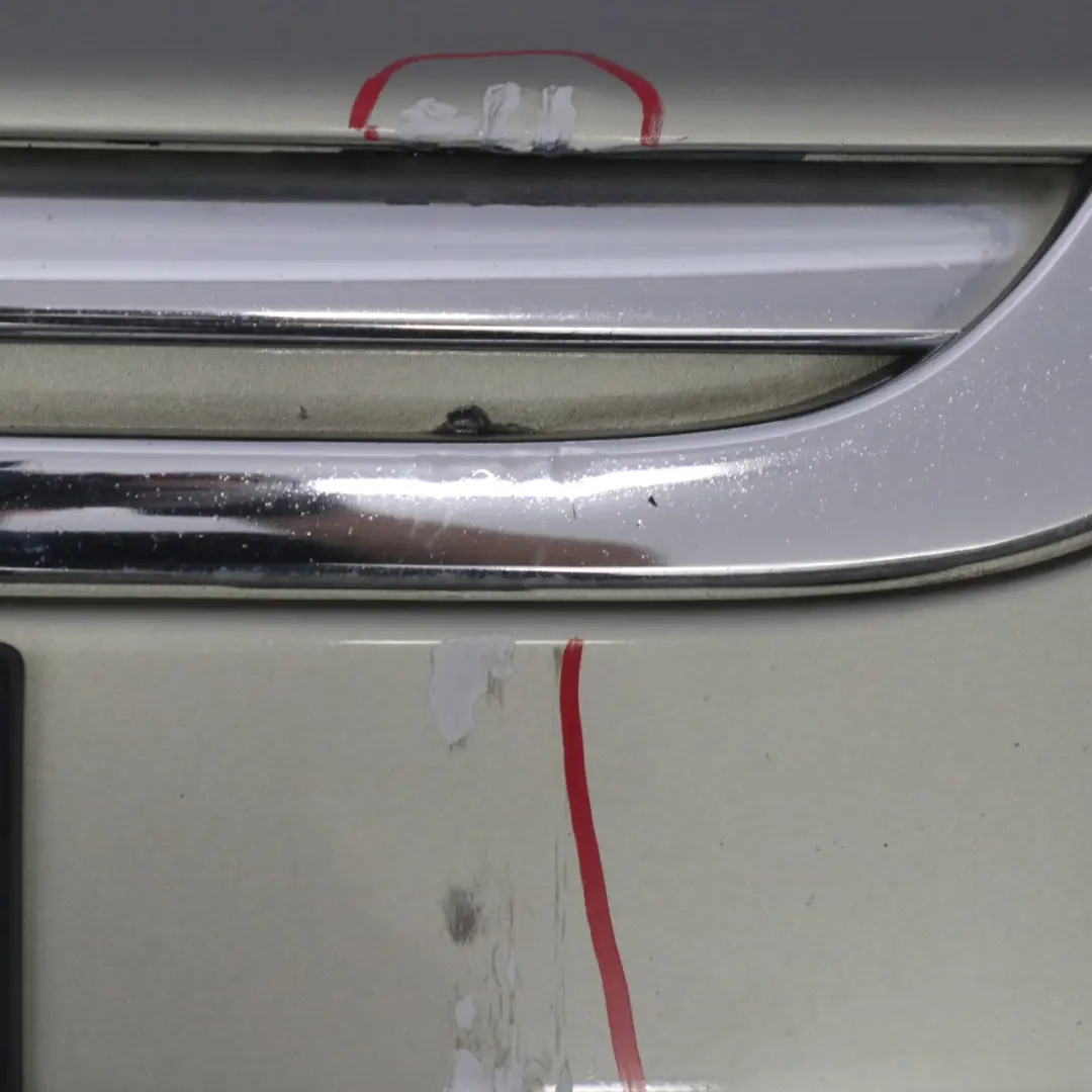 Front Bumper Complete Trim Panel Covering Sparkling Silver - A60 to Mini R50 R52 with Part number 0308997 Mini R50 R52 Front Bumper Complete Trim Panel Covering Sparkling Silver - A60 - SKU 0308997-SS - Part number 0308997