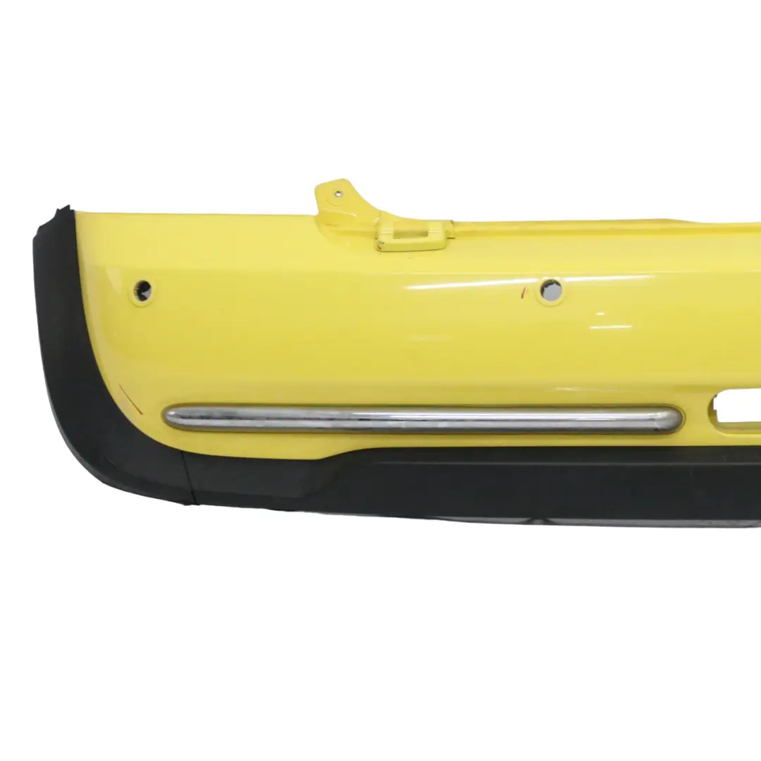 Mini R52 Cabrio Parachoques trasero completo PDC Panel Liquid Yellow - 902 - SKU 0309183-YEL - Número de pieza 0309183