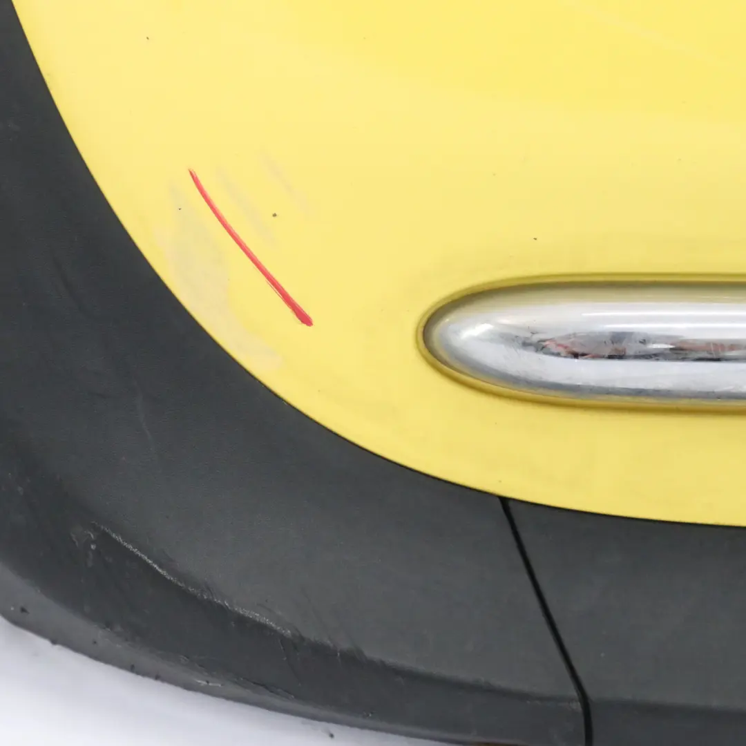 Mini R52 Cabrio Paraurti posteriore completo PDC Pannello Liquid Yellow - 902 - SKU 0309183-YEL - Numero di parte 0309183