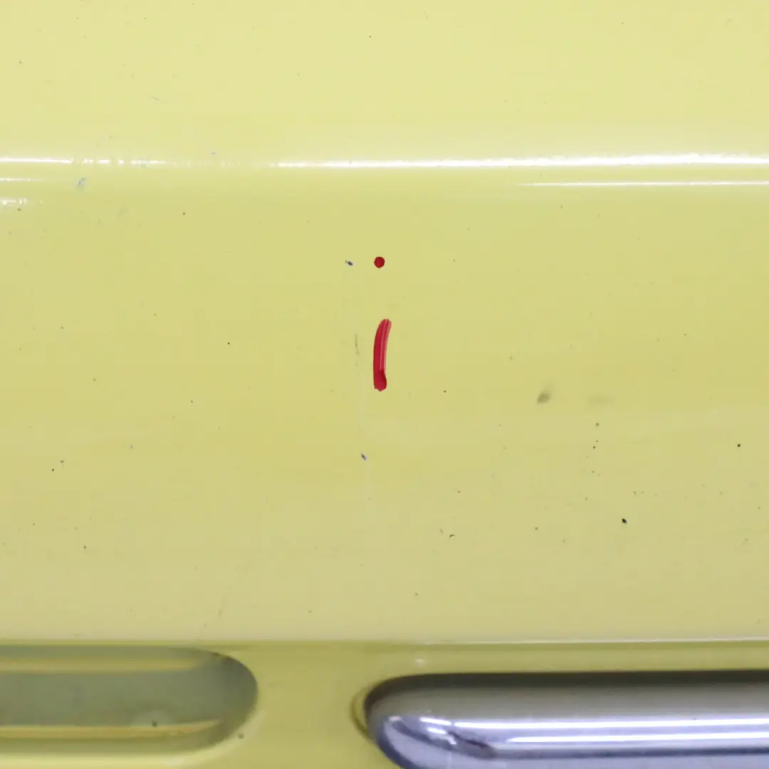 Mini R52 Cabrio Complete Rear Bumper PDC Panel Liquid Yellow - 902 - SKU 0309183-YEL - Part number 0309183