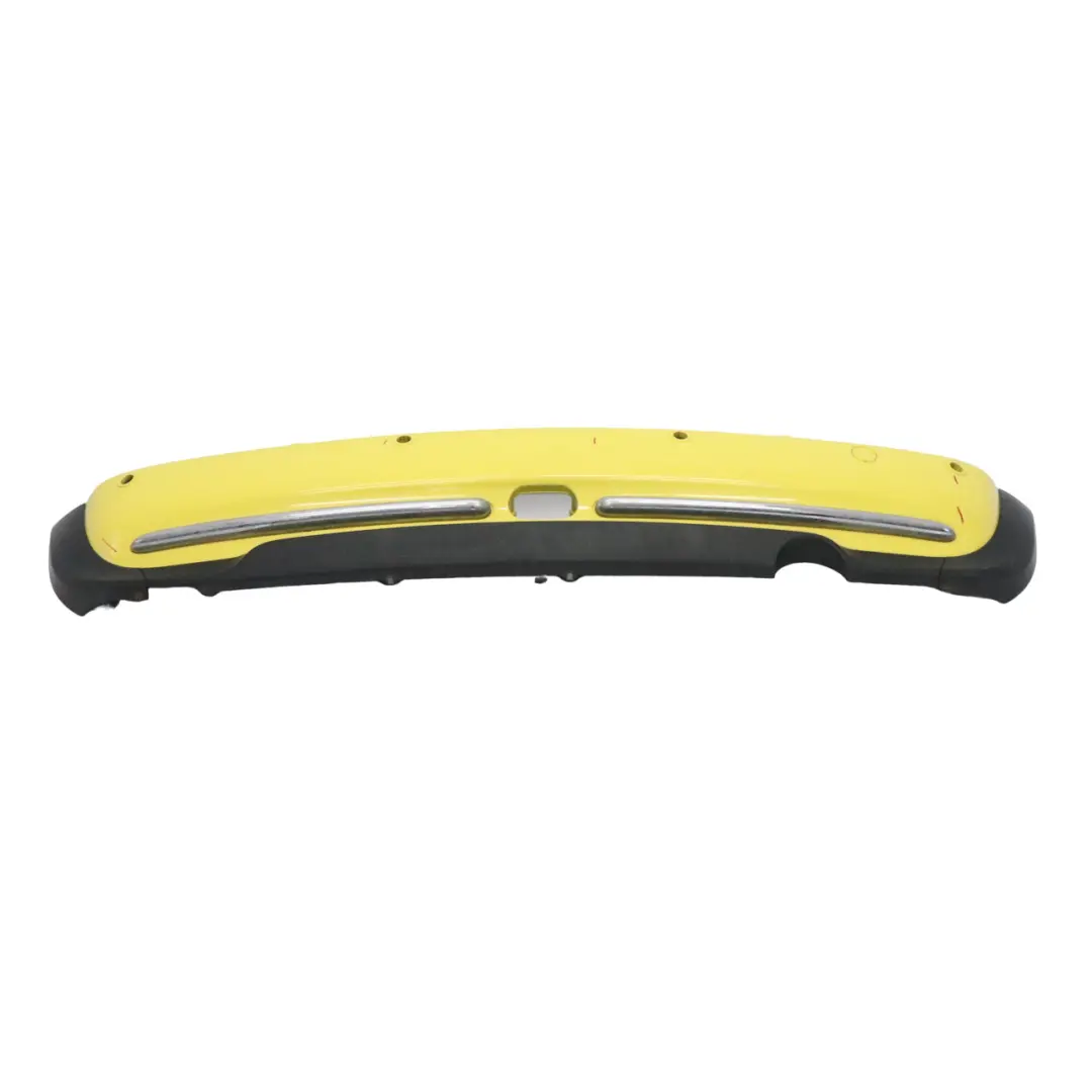Mini R52 Cabrio Complete Rear Bumper PDC Panel Liquid Yellow - 902 - SKU 0309183-YEL - Part number 0309183