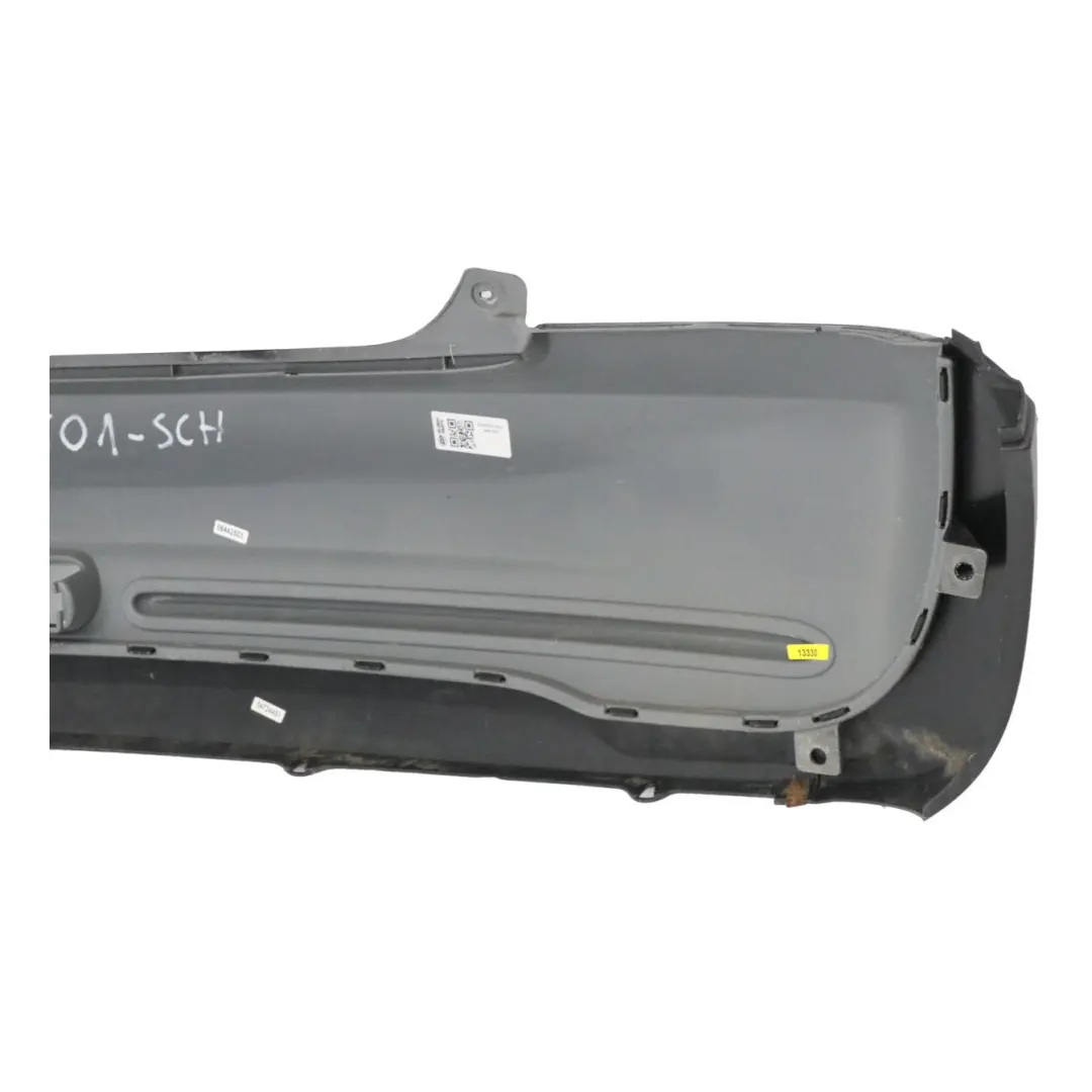Bumper Trim Panel Schwarz 2 Black - 668 to Mini R50 Rear with Part number 0393501 Mini R50 Rear Bumper Trim Panel Schwarz 2 Black - 668 - SKU 0393501-SCH - Part number 0393501