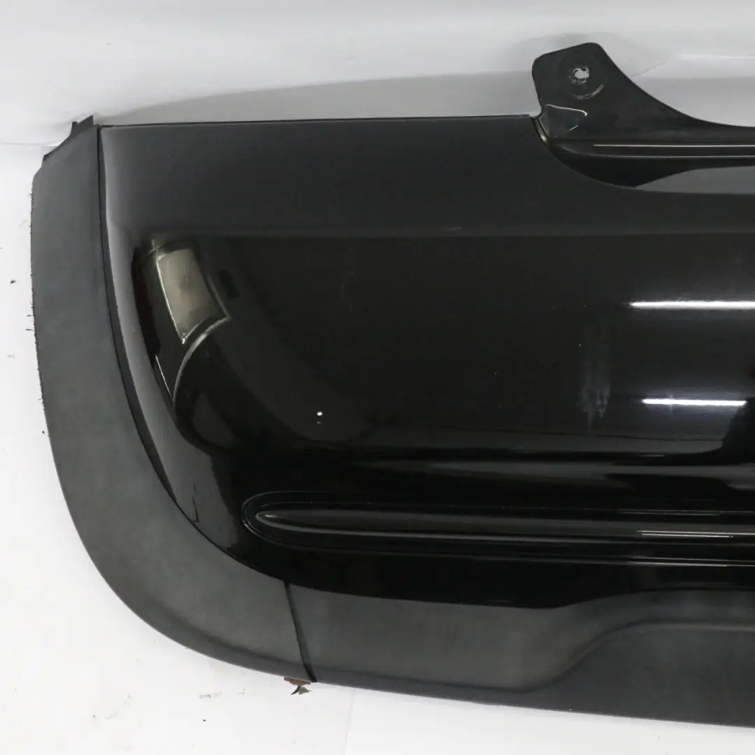 Mini Cooper R50 Paragolpes Trasero Schwarz 2 Negro - 668 - SKU 0393501-SCH - Número de pieza 0393501