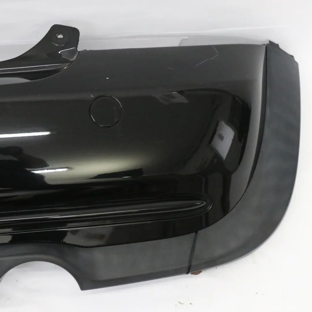 Mini Cooper R50 Paragolpes Trasero Schwarz 2 Negro - 668 - SKU 0393501-SCH - Número de pieza 0393501