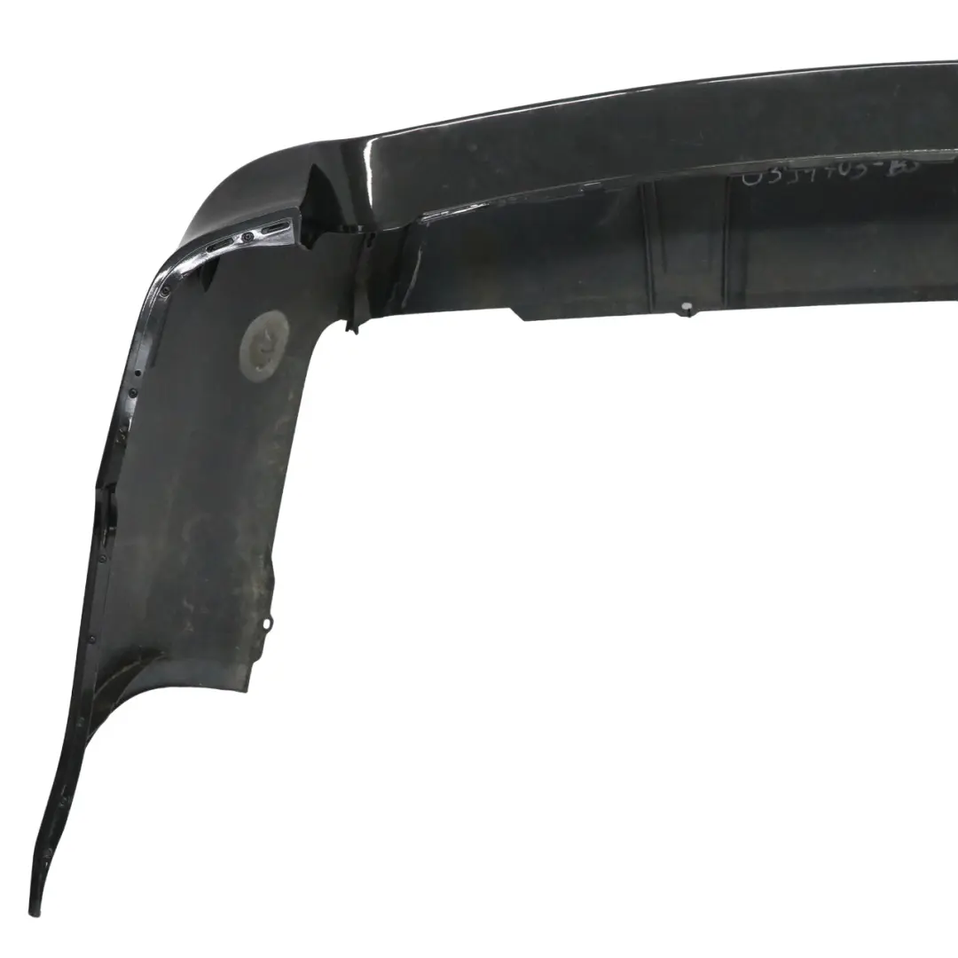 BMW E61 Touring M Sport Rear Bumper Panel PDC Black Sapphire Metallic - 475 - SKU 0394703-BS - Part number 0394703