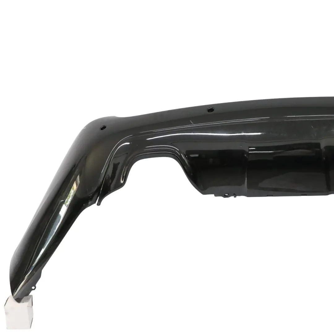 BMW E61 Touring M Sport Rear Bumper Panel PDC Black Sapphire Metallic - 475 - SKU 0394703-BS - Part number 0394703