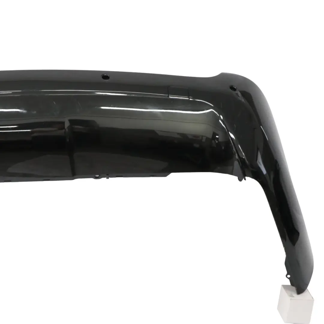 BMW E61 Touring M Sport Rear Bumper Panel PDC Black Sapphire Metallic - 475 - SKU 0394703-BS - Part number 0394703