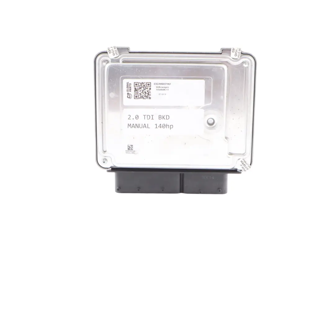 VW Touran 1T 2.0 TDI BKD 140HP Engine Module ECU Kit Manual - SKU 03G906021KF - Part number 03G906021KF
