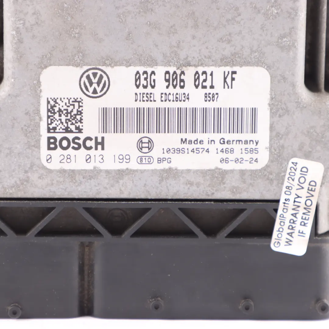 BKD 140HP Engine Module ECU Kit Manual to VW Touran 1T 2.0 TDI with Part number 03G906021KF VW Touran 1T 2.0 TDI BKD 140HP Engine Module ECU Kit Manual - SKU 03G906021KF - Part number 03G906021KF