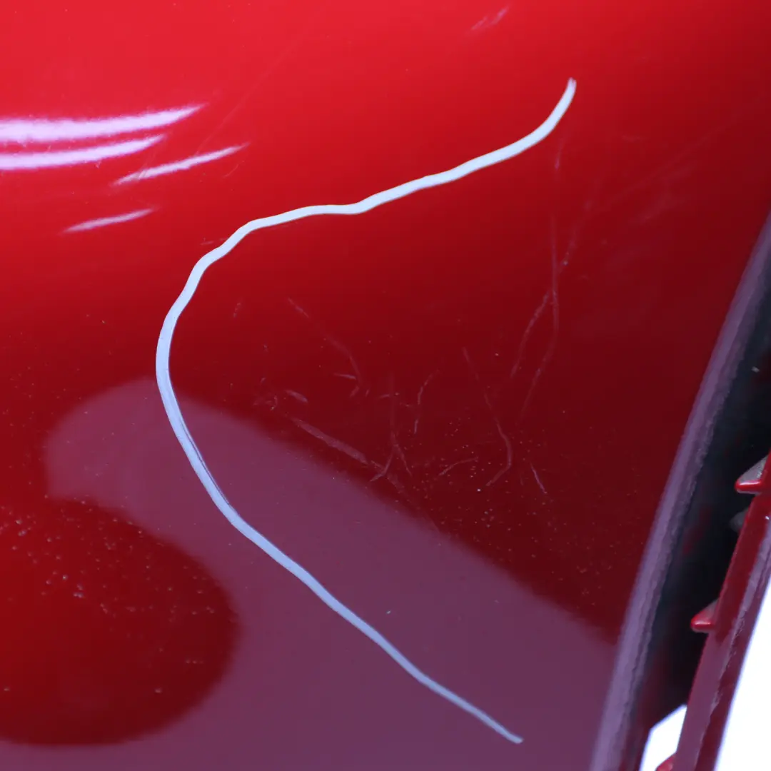 Mini R56 R57 Embellecedor parachoques trasero JCW Aerokit Chili Red - 851 - SKU 0413367-CHRED - Número de pieza 0413367