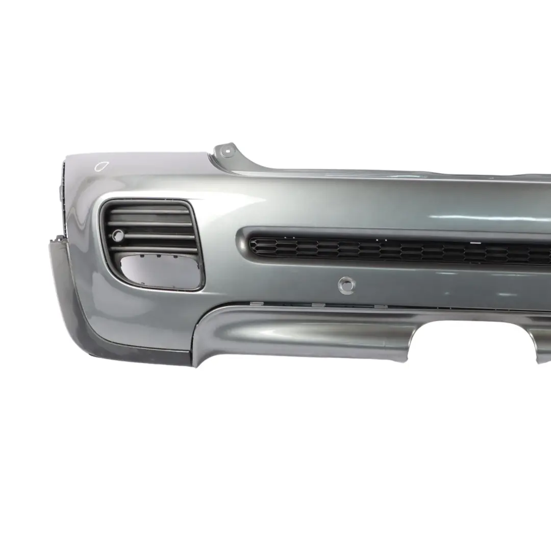 Bumper Trim JCW Dark Silver Metallic - 871 to Mini Cooper S R56 R57 Rear with Part number 0413367 Mini Cooper S R56 R57 Rear Bumper Trim JCW Dark Silver Metallic - 871 - SKU 0413367-DS - Part number 0413367