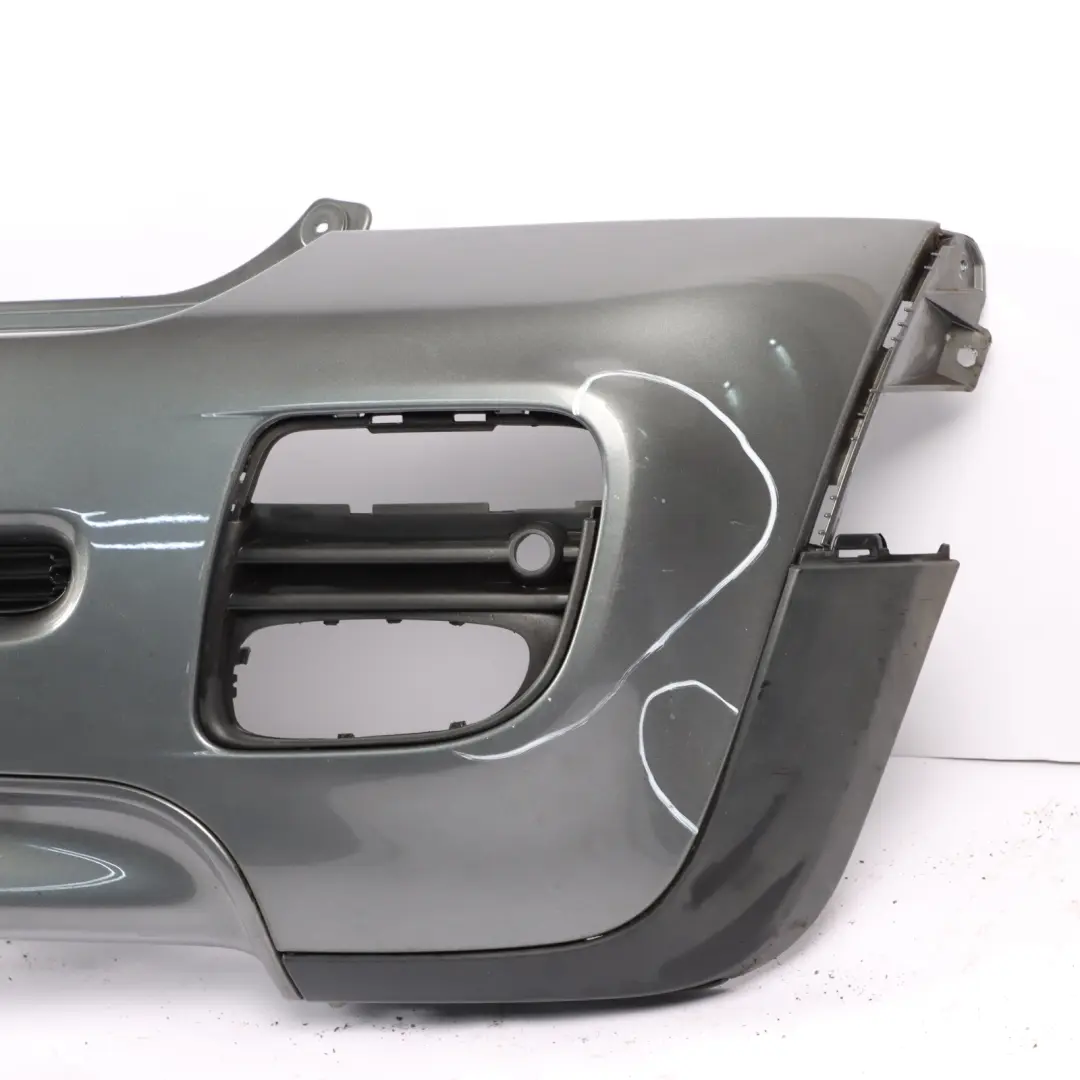 Mini Cooper S R56 R57 Rear Bumper Trim JCW Dark Silver Metallic - 871 - SKU 0413367-DS - Part number 0413367