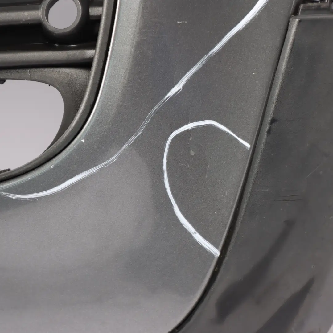 Mini Cooper S R56 R57 Rear Bumper Trim JCW Dark Silver Metallic - 871 - SKU 0413367-DS - Part number 0413367