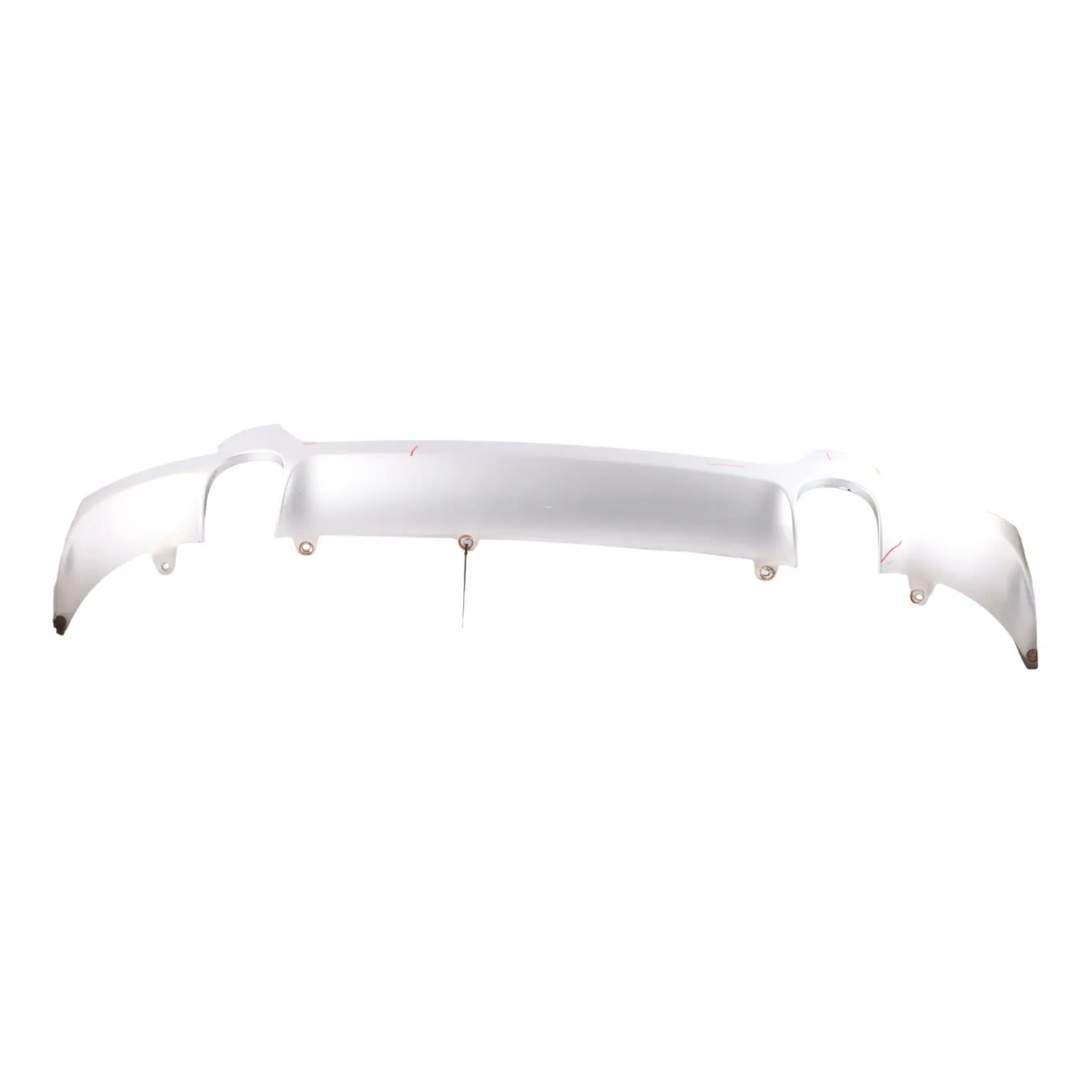 BMW E92 E93 335d 335i Diffusore Paraurti Posteriore Aero Argento Titanio