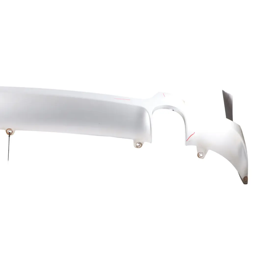 Rear Bumper Diffuser BMW E92 E93 335d 335i Aero Bottom Trim Panel Titan Silver - SKU 0414376-TS - Part number 0414376