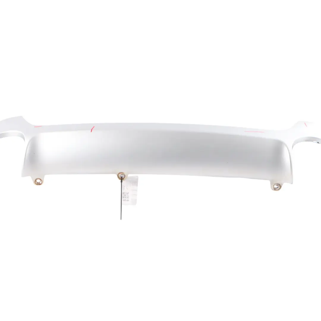 Rear Bumper Diffuser BMW E92 E93 335d 335i Aero Bottom Trim Panel Titan Silver - SKU 0414376-TS - Part number 0414376
