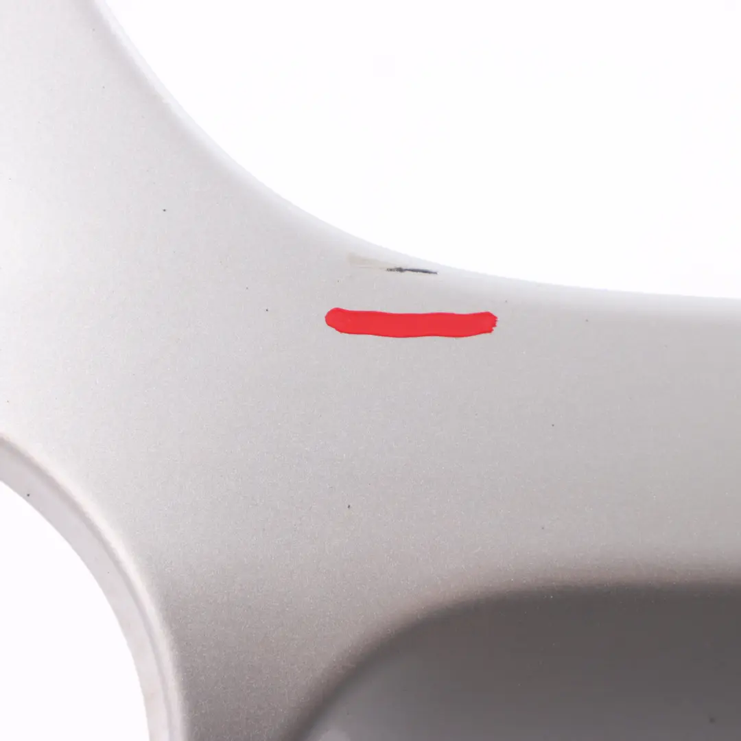 Rear Bumper Diffuser BMW E92 E93 335d 335i Aero Bottom Trim Panel Titan Silver - SKU 0414376-TS - Part number 0414376