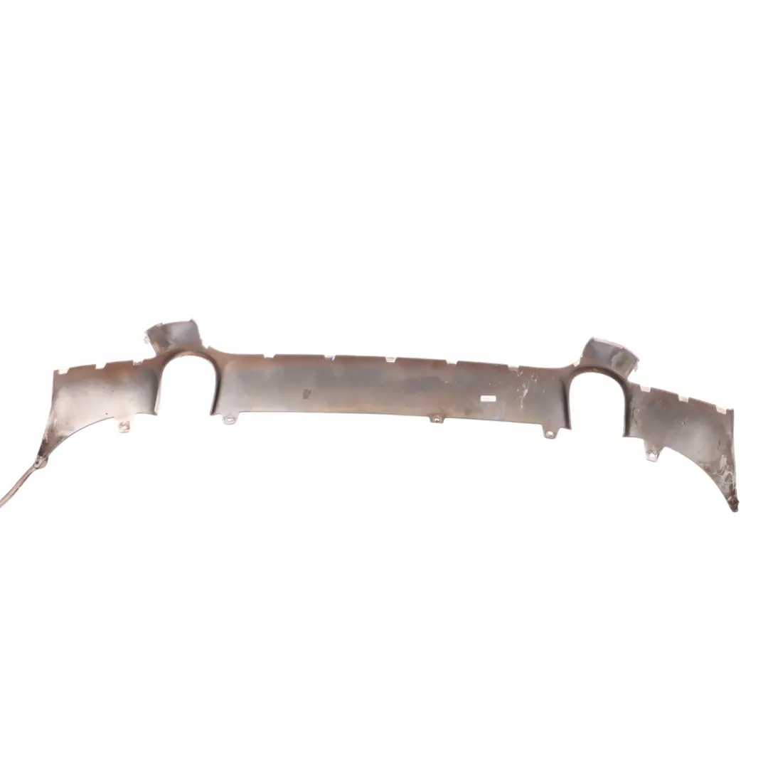 Rear Bumper Diffuser BMW E92 E93 335d 335i Aero Bottom Trim Panel Titan Silver - SKU 0414376-TS - Part number 0414376