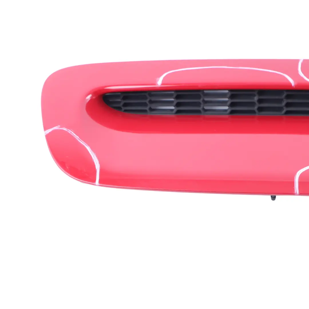 Inlet Intake Hood Bonnet Trim Chili Red - 851 to Mini Cooper S R55 R56 R57 Air with Part number 0415378 Mini Cooper S R55 R56 R57 Air Inlet Intake Hood Bonnet Trim Chili Red - 851 - SKU 0430302-CHRED2 - Part number 0415378