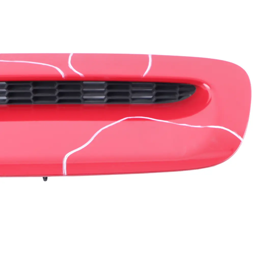Inlet Intake Hood Bonnet Trim Chili Red - 851 to Mini Cooper S R55 R56 R57 Air with Part number 0415378 Mini Cooper S R55 R56 R57 Air Inlet Intake Hood Bonnet Trim Chili Red - 851 - SKU 0430302-CHRED2 - Part number 0415378