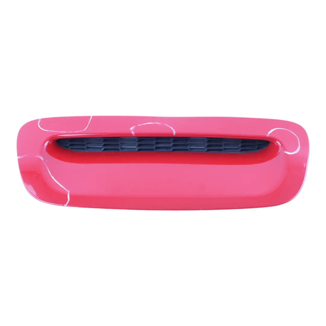 Grille Mini Cooper S JCW R55 R56 R57 Air Scoop Inlet Bonnet Hood Chili Red - 851 to with Part number 0415378 Grille Mini Cooper S JCW R55 R56 R57 Air Scoop Inlet Bonnet Hood Chili Red - 851 - SKU 0430302-CHRED1 - Part number 0415378