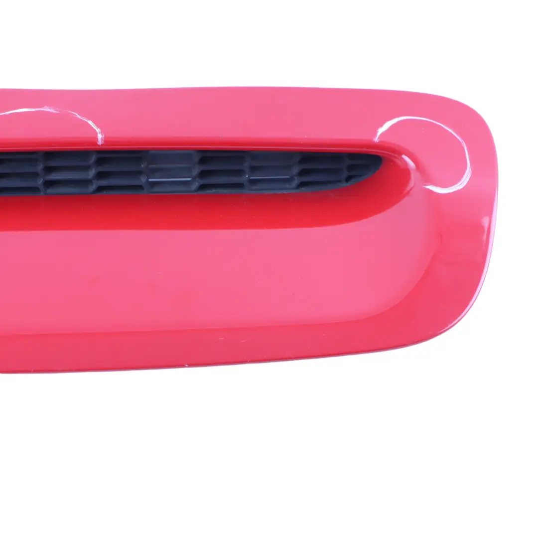 Grille Mini Cooper S JCW R55 R56 R57 Air Scoop Inlet Bonnet Hood Chili Red - 851 to with Part number 0415378 Grille Mini Cooper S JCW R55 R56 R57 Air Scoop Inlet Bonnet Hood Chili Red - 851 - SKU 0430302-CHRED1 - Part number 0415378