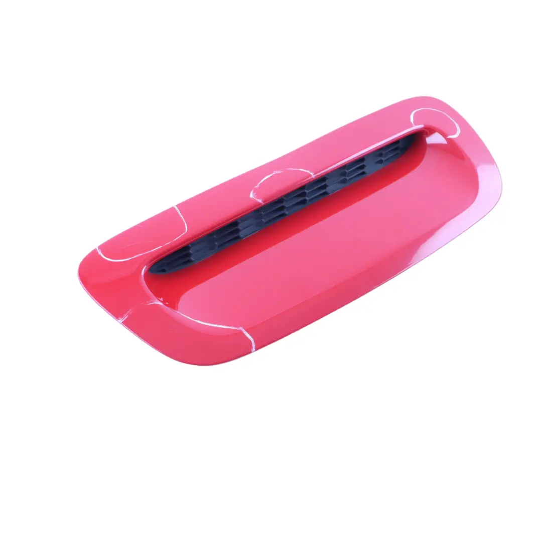 Grille Mini Cooper S JCW R55 R56 R57 Air Scoop Inlet Bonnet Hood Chili Red - 851 to with Part number 0415378 Grille Mini Cooper S JCW R55 R56 R57 Air Scoop Inlet Bonnet Hood Chili Red - 851 - SKU 0430302-CHRED1 - Part number 0415378