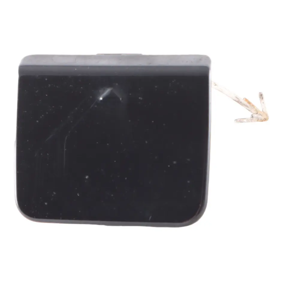 BMW X3 E83 LCI Towing Eye Hook Cover Cap Rear Bumper Flap Black Sapphire - 475 - SKU 0420661-BS - Part number 0420661