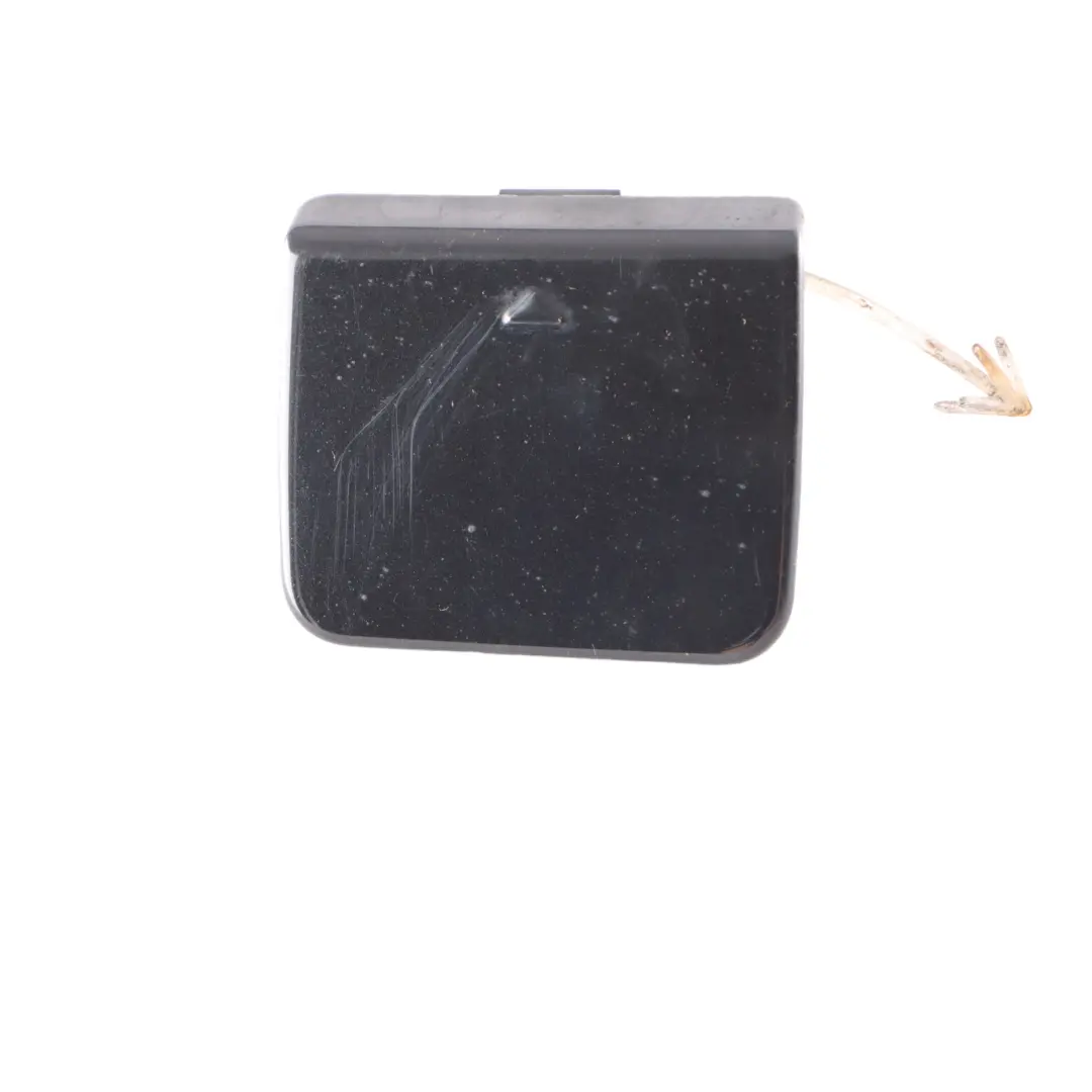 BMW X3 E83 LCI Towing Eye Hook Cover Cap Rear Bumper Flap Black Sapphire - 475 - SKU 0420661-BS - Part number 0420661