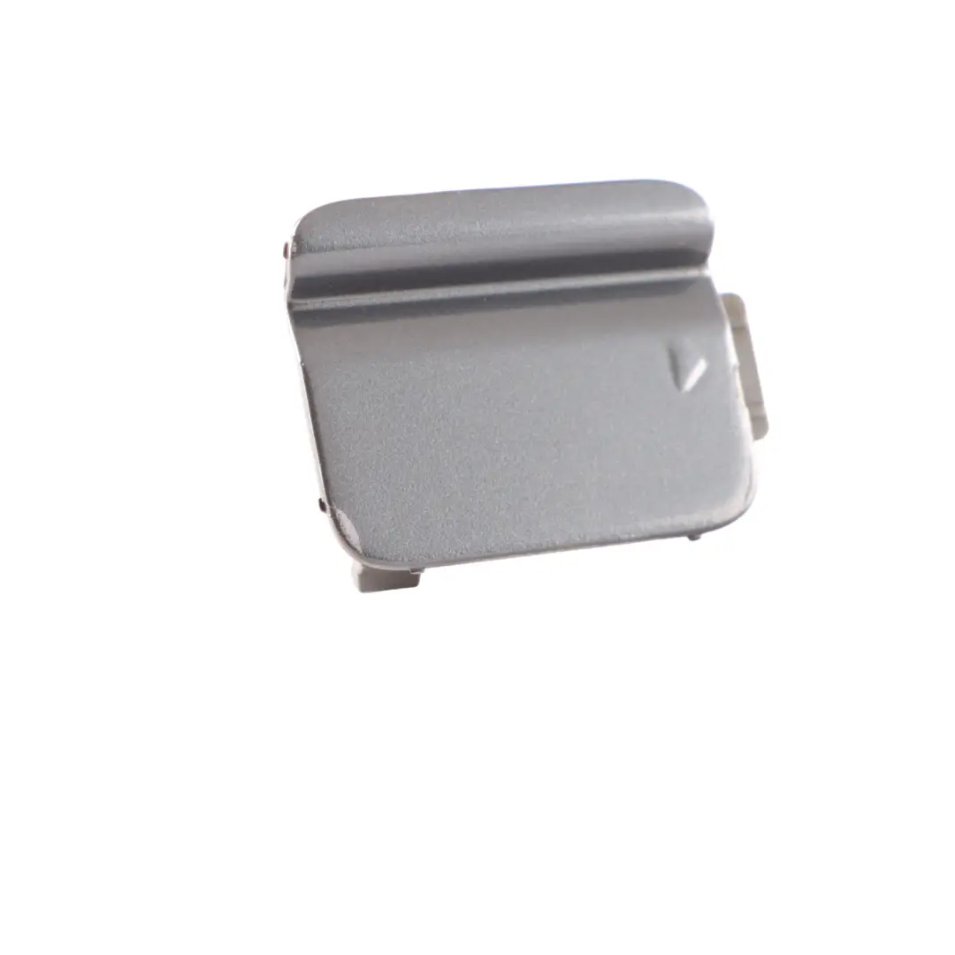 Bumper Flap Towing Eye Platinum Grey Metallic - A68 7178175 to BMW 1 E60 LCI Rear with Part number 0422362 BMW 1 E60 LCI Rear Bumper Flap Towing Eye Platinum Grey Metallic - A68 7178175 - SKU 0422362-PG - Part number 0422362