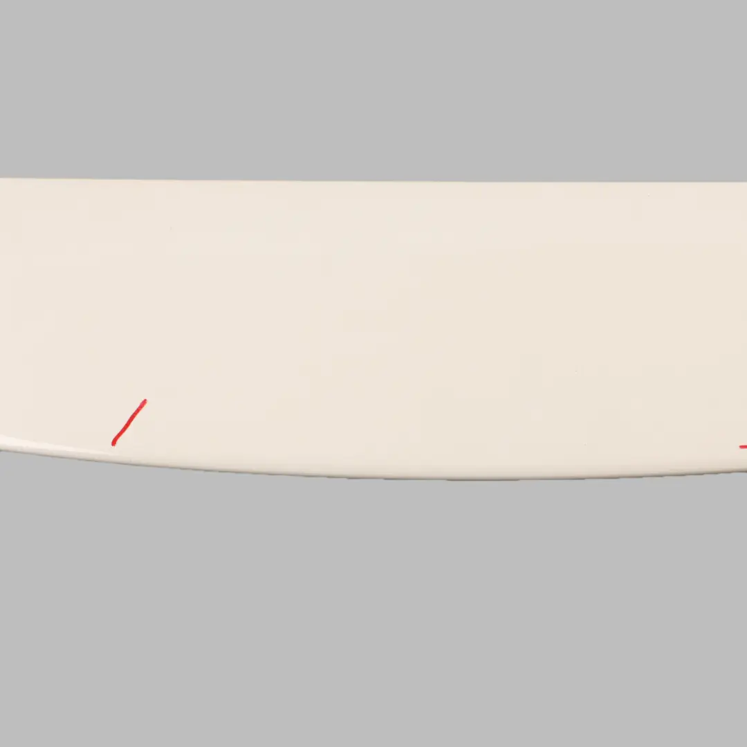 Mini Cooper One R56 Spoiler arrière Pepper White 850 7148913 - SKU 0430314-PW - Numéro de pièce 0430314