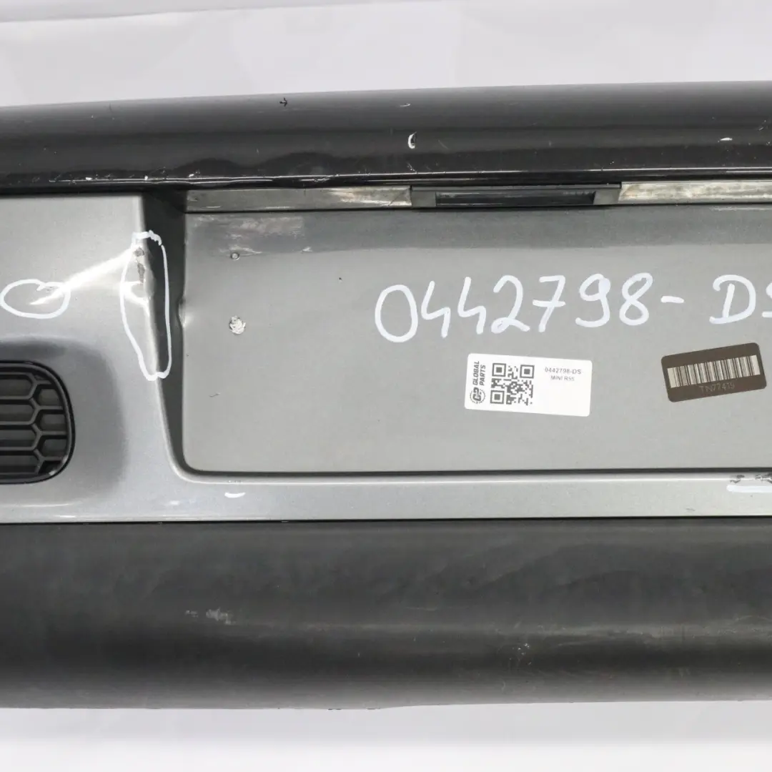 Bumper Trim Panel Dark Silver - 871 to Mini Clubman R55 Cooper S Rear with Part number 0442798 Mini Clubman R55 Cooper S Rear Bumper Trim Panel Dark Silver - 871 - SKU 0442798-DS - Part number 0442798