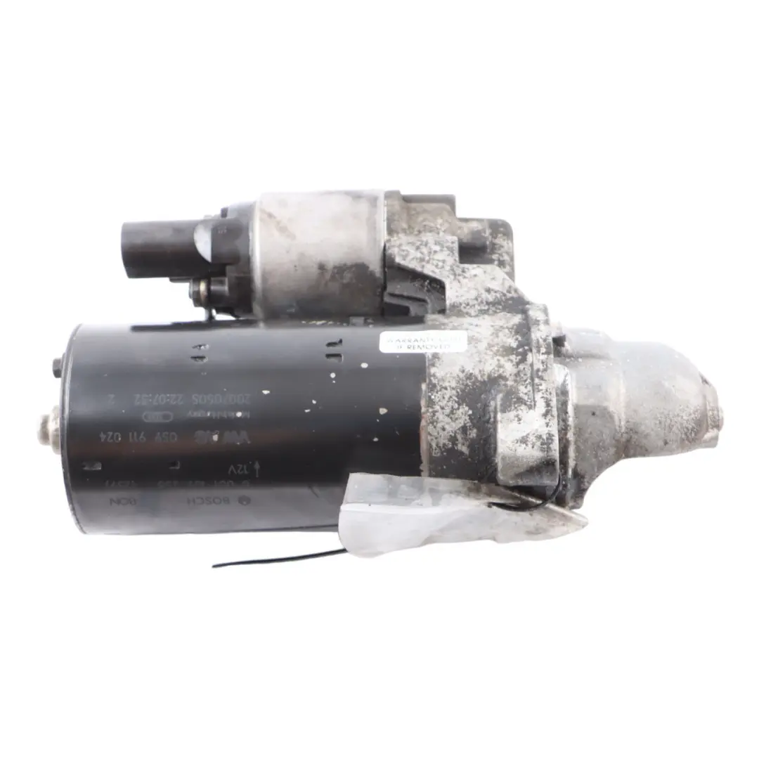 Audi A6 C6 ASB 3.0 TDI V6 Starter Motor - SKU 059911024G - Part number 059911024G