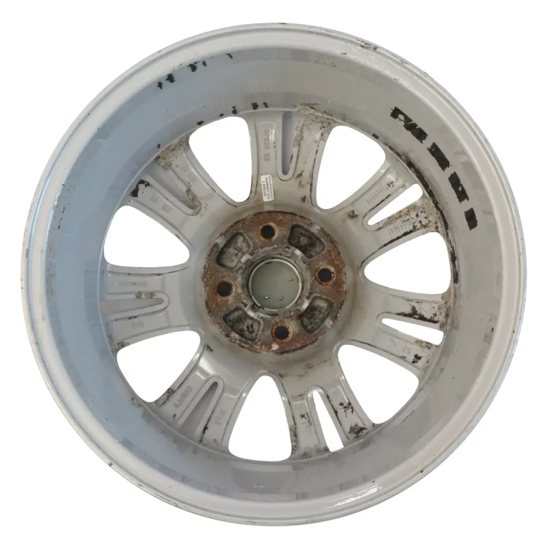 Silber Felge Leichtmetallfelge 16" 6J ET:40 für Opel Corsa D mit Teilenummer 0P033 K5 Opel Corsa D Silber Felge Leichtmetallfelge 16" 6J ET:40 - SKU 0P033K5-1 - Teilenummer 0P033 K5