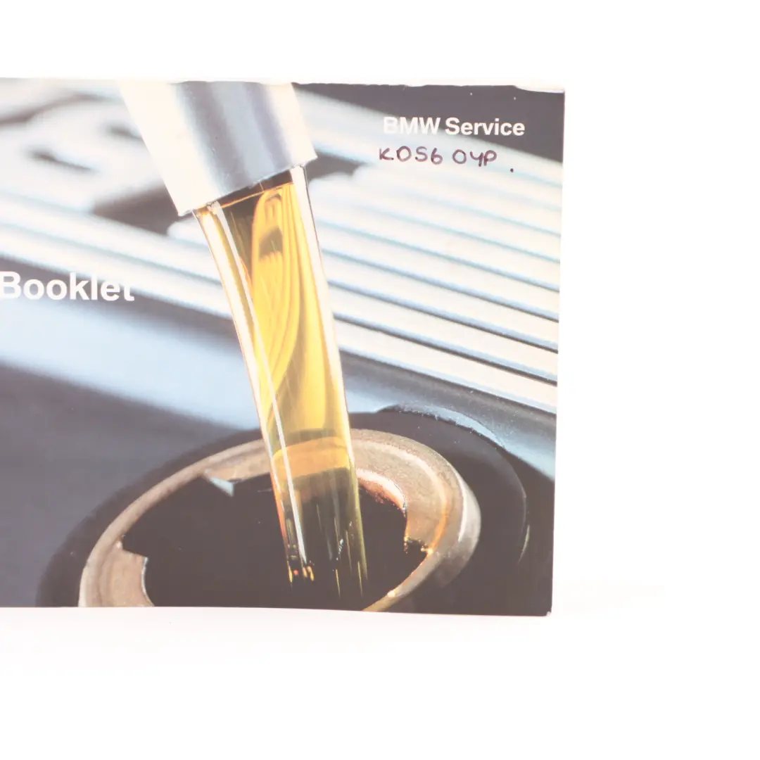 BMW 3 X3 X5 Series E46 E53 E83 Service Booklet 014100 00 - SKU 11984 - Part number 0011984
